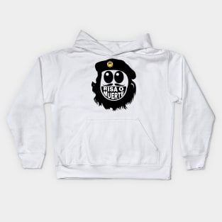 Minimal Che Guevara Risa O Muerte Kids Hoodie